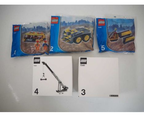 LEGO CITY 7249 - XXL Mobile Crane - appears complete in original unopened packets and boxes, no instructions (unboxed)