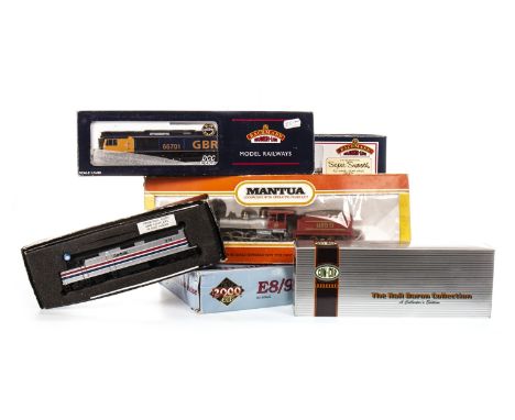 BACHMANN ‘00’ GAUGE VISCOUNT RIDLEY B.R. BLACK ELECTRIC GENERATOR, boxed, along with a Bachmann Class 66 Electric Diesel, a B
