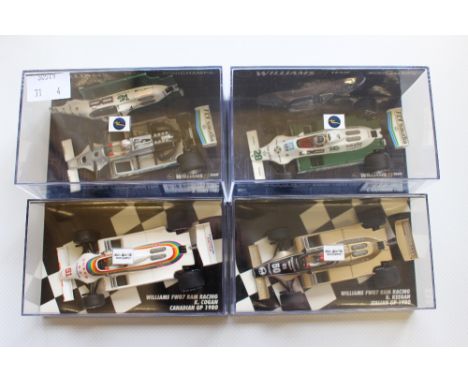 Williams F1 Team Minichamps 1/43 scale, boxed FW07B 1980 Cogan/Keegan/Jones/Reutermann 