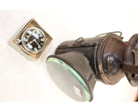 A GWR hand lamp and a Bentima cycling watch 