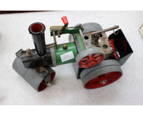 A Mamod live steam road roller 