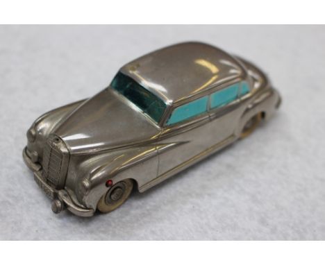 A Prameta Kolner automobile Mercedes Benz 300 metal clockwork car 