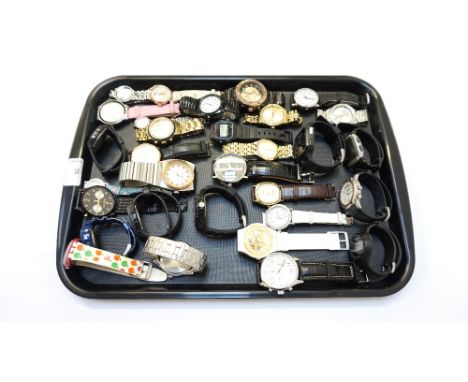 SELECTION OF LADIES AND GENTLEMEN'S WRISTWATCHESincluding Timex, Casio, Sekonda, Citizen Chronograph, Swatch, Kenneth Cole, T