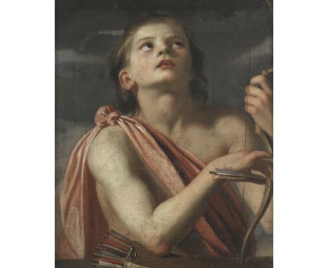 Bolognese School, 17th CenturyCupid with his bow oil on canvas61 x 48.7cm (24 x 19 3/16in).Footnotes:ProvenancePrivate Collec