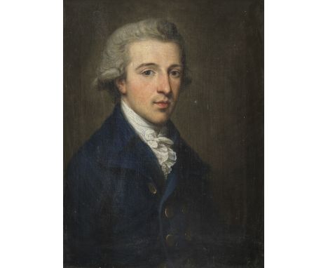 Angelica Kauffman (Coire 1741-1807 Rome)Portrait of Sir James Graham, bust-length, in a blue coat oil on canvas, unlined62.3 