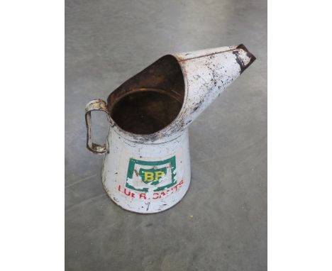 A BP gallon oil pourer 