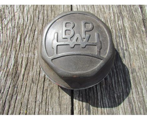A vintage BPW lorry central nut cover
