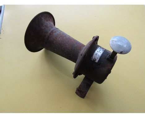 A vintage Klaxton horn
