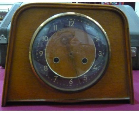 A Smiths mantel clock 
