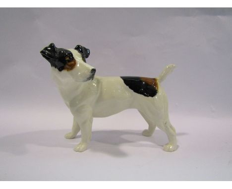 A ceramic figure of a Jack Russell