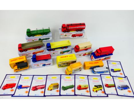 Atlas Editions - 10 boxed Atlas Editions 'Dinky Toy's models. Lot includes #587 Camionette Citroen 'Philips'; #917 Guy Van 'S