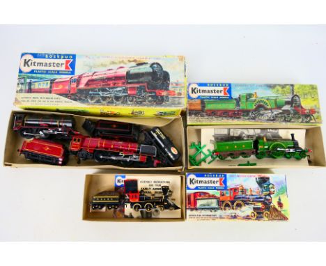 Kitmaster - A group of built OO gauge models including Early American General no.3, Stirling Single no.9 and others. Some min