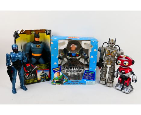 Toy Story - Ottobot - Royal Condor - Robocop - Batman. A selection of Two boxed large action figures and Three Loose action f