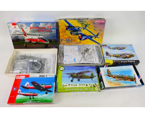 Dragon - AModel - AZ Model - Legato - Other - Six boxed 1:72 scale plastic aircraft model kits. Lot includes Legaoto AZL7233 