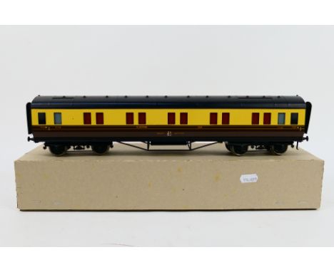 Exley - An O gauge Exley K6 Great Western First Class Sleeping Car number 5106 in Near Mint condition with a few minor marks.