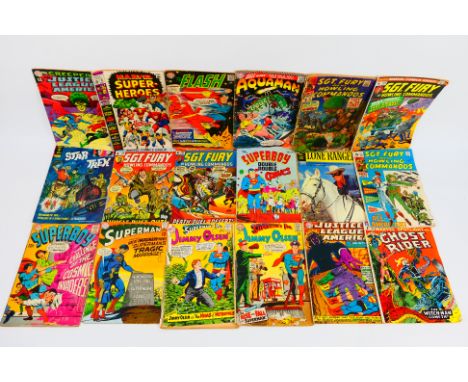 Aurora, Mattel, Gold Key - 17 x Marvel, DC, Star Trek, and Other Comics from the 1960s - Lot includes a #33 May-June 1967 Aqu