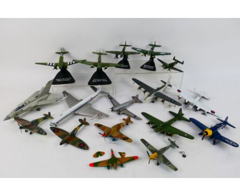 Corgi Aviation Archive - Atlas Editions - A squadron of 13 diecast model aircraft in various scales predominately from Corgi 