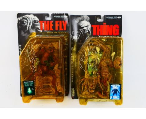 McFarlane Toys - Spawn - The Fly, The Thing - Two boxed/sealed figures - Lot includes a #17504 The Fly 'Brundle Fly' figure. 