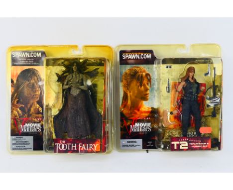McFarlane Toys - Spawn - Terminator, The Tooth Fairy - Two boxed/sealed figures - Lot includes a #17702 Terminator 2 Judgemen