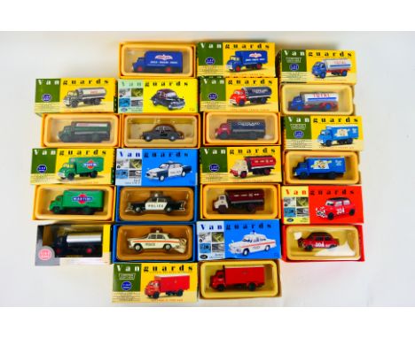 Lledo - Vanguards -  13 x boxed Lledo Vanguards die-cast model vehicles in 1:64 and 1:43 scale - Lot includes a #VA25007 Mini