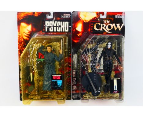 McFarlane Toys - Spawn - Psycho, The Crow - Two boxed/sealed The Crow/Psycho figures - Lot includes a #17201 The Crow 'Eric D
