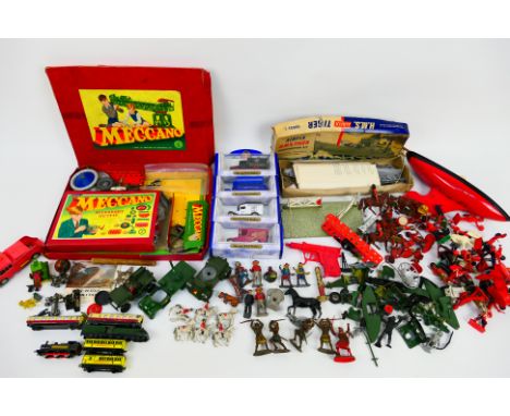 Meccano - Dinky - Lone Star - Airfix - A collection of vintage toys including a boxed Meccano set, a Dinky Passenger Express 