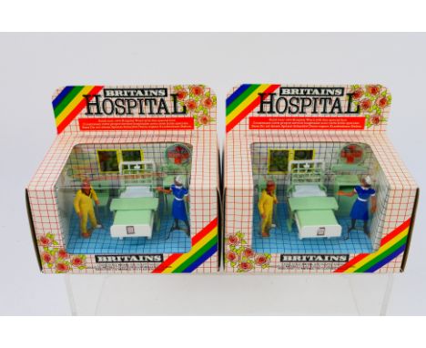 Britains - Two boxed Britains #7854 'Hospital Series' Nursing Sister & Patient sets. The sets appear to be in Mint condition 