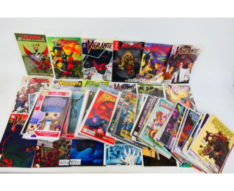 Marvel - DC - Comics - In excess of 70 x comics - Lot includes a #1 2016 Marvel Deadpool comic. A #1 2015 Marvel 'The Uncanny