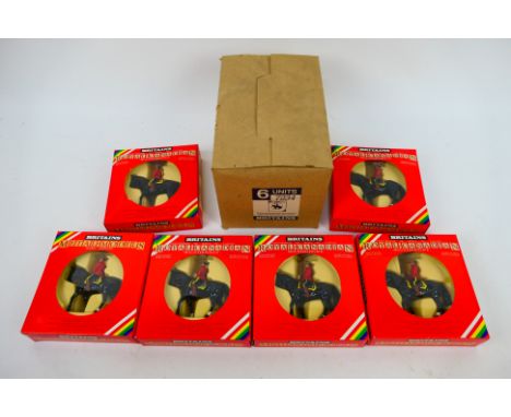 Britains - A Trade Pack of 6 Britains #7234 Royal Canadian Mounted Police figures. The box contains 6 boxed figures models, w