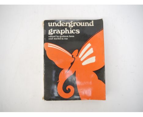 Graham Keen &amp; Michel la Rue (eds.): 'Underground Graphics', London, Academy Editions, 1970, 1st edition, xiii, [2] pages,