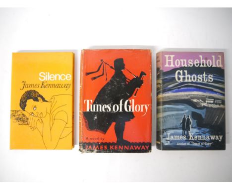 James Kennaway, 3 titles, all first editions, all original cloth, all in dust wrappers: 'Tunes of Glory', New York, Harper &a