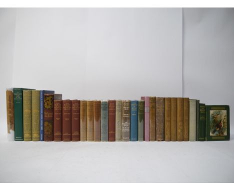 A box of 29 assorted natural history volumes, 15 of which Wayside and Woodland series titles including Coward: 'Birds of the 
