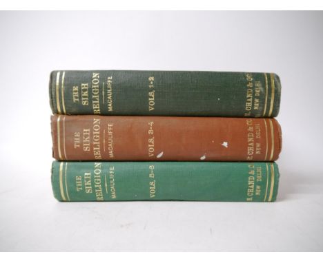 (India, Sikh Religion.) Max Arthur Macauliffe: 'The Sikh Religion: Its Gurus, Sacred Writings and Authors', Delhi, S. Chand &
