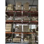 Large lot of various hardware located in racking section KB. See full description, all counts approx
