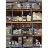 Large lot of various hardware located in racking section JD. See full description, all counts approx