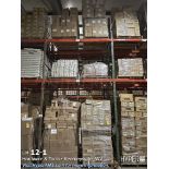 Large lot of various hardware located in racking section LM. See full description, all counts approx