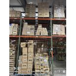Large lot of various hardware located in racking section LJ. See full description, all counts approx