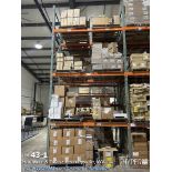 Large lot of various hardware located in racking section HA. See full description, all counts approx