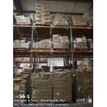 Large lot of various hardware located in racking section HP. See full description, all counts approx
