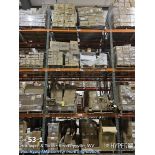 Large lot of various hardware located in racking section HL. See full description, all counts approx
