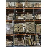 Large lot of various hardware located in racking section HD. See full description, all counts approx