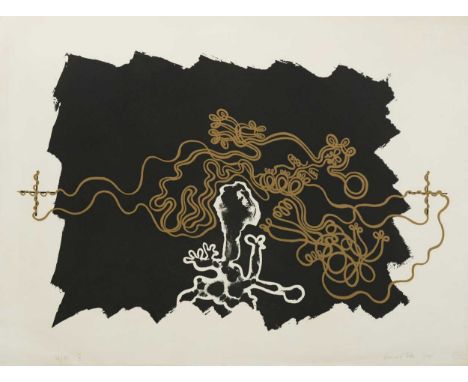 §Bernard Cohen (British 1933-2005), Bonnie, signed and dated in pencil 'Bernard Cohen 1965' (lower right); numbered 39/75 iv,