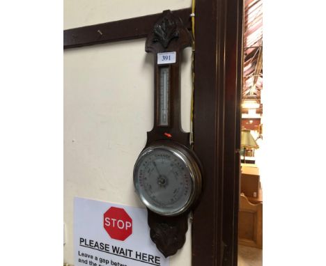  Sale Item:    ANEROID BAROMETER   Vat Status:   No Vat   Buyers Premium:  This lot is subject to a Buyers Premium of 15% + V