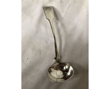  Sale Item:    SCOTTISH PROVINCIAL SILVER LADLE J BEGG ABERDEEN  Vat Status:   No Vat   Buyers Premium:  This lot is subject 
