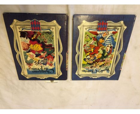  Sale Item:    2 ILLUSTRATED FRENCH SONG BOOKS   Vat Status:   No Vat   Buyers Premium:  This lot is subject to a Buyers Prem