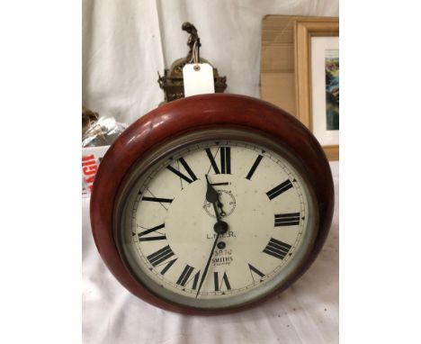  Sale Item:    SMITHS EMPIRE LNER RAILWAY CLOCK   Vat Status:   No Vat   Buyers Premium:  This lot is subject to a Buyers Pre