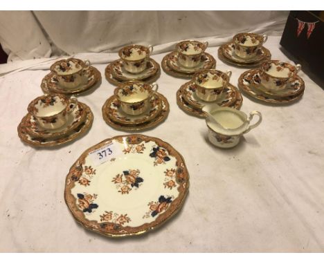  Sale Item:    26 PCE TEA CHINA- E HUGHES &amp; CO (1 CUP AF)  Vat Status:   No Vat   Buyers Premium:  This lot is subject to