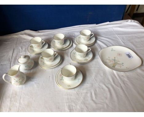  Sale Item:    21 PCE ROYAL DOULTON FLIRTATION TEA SERVICE  Vat Status:   No Vat   Buyers Premium:  This lot is subject to a 