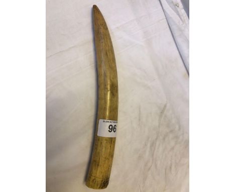  Sale Item:    VINTAGE TUSK (AF)   Vat Status:   No Vat   Buyers Premium:  This lot is subject to a Buyers Premium of 15% + V