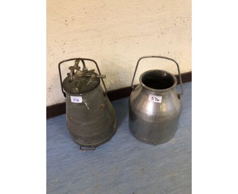 Sale Item:    2 MILK PAILS   Vat Status:   No Vat   Buyers Premium:  This lot is subject to a Buyers Premium of 15% + Vat @ 